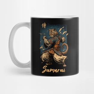 Samurai Cat - The Discipline and Skill of a Warrior-Poet Mug
